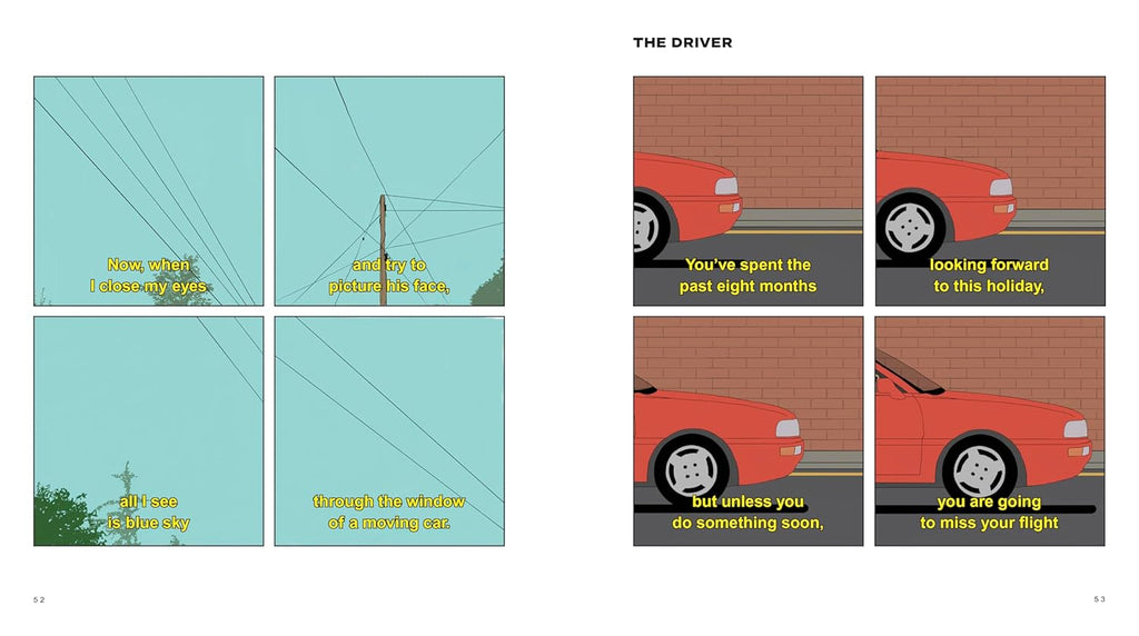 Blue Sky Through the Window of a Moving Car (Signed copy)