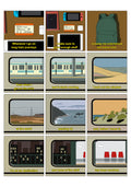 'Long Train Journey' print