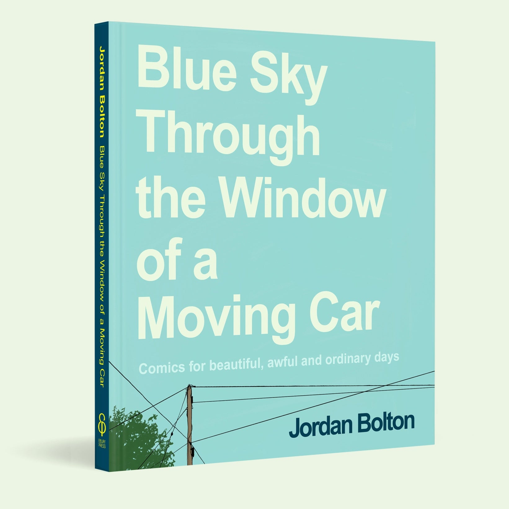 Blue Sky Through the Window of a Moving Car (Signed copy)